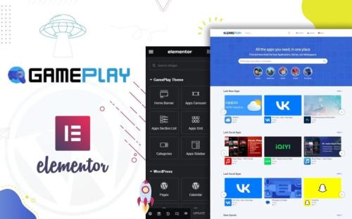 GamePlay – Games & App Store WordPress Theme theme free